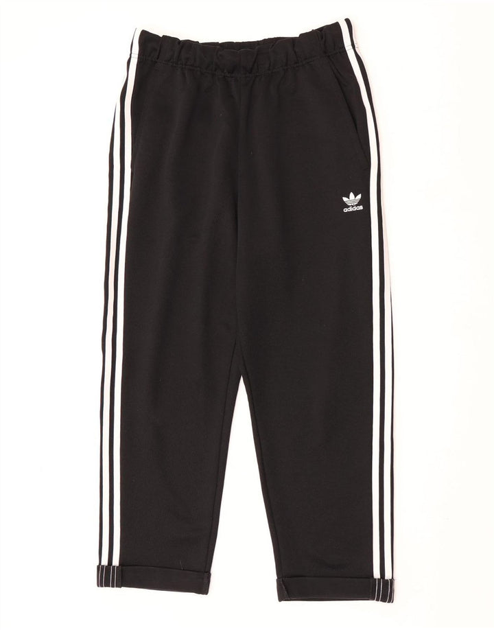 Adidas ženske hlače za trenirku UK 12 Srednje crni poliester