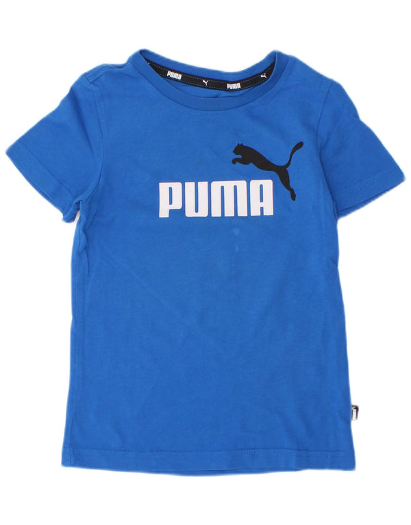 Plava majica kratkih rukava Puma Boys Graphic T-Shirt 3-4 Years