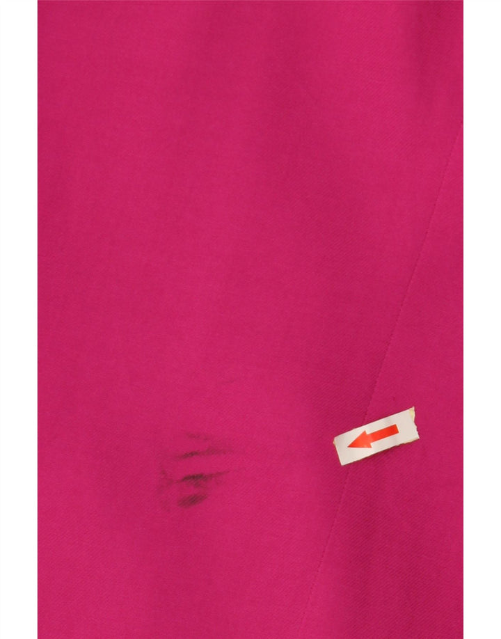 ZARA ženska jakna s dvostrukim kopčanjem širokog kroja UK 6 XS od ružičaste viskoze