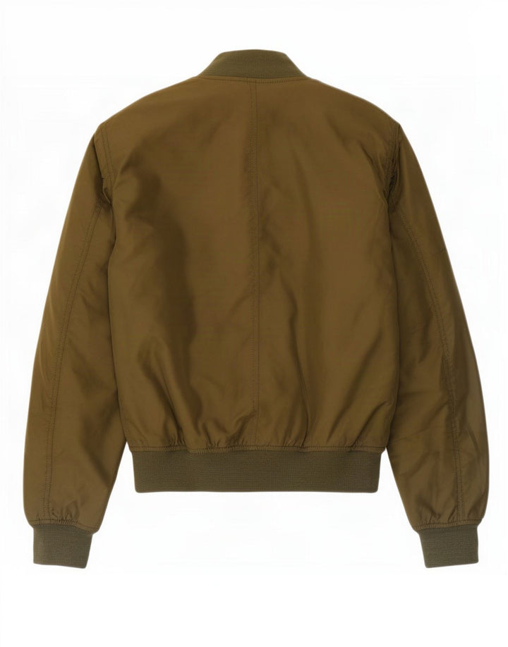 Topshop ženska bomber jakna UK 12 Srednji kaki poliester