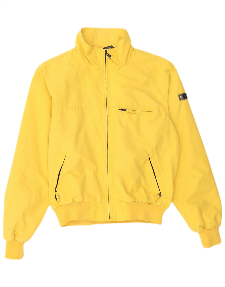 CANADIENS Mens Bomber Jacket UK 36 Small Yellow