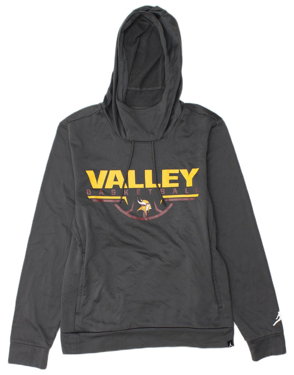 Jordan muška majica s kapuljačom Minnesota Vikings Graphic Mali sivi poliester