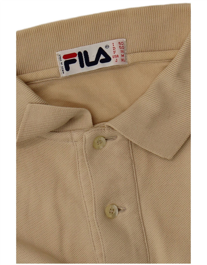 FILA muška polo majica dugih rukava IT 50 srednje bež
