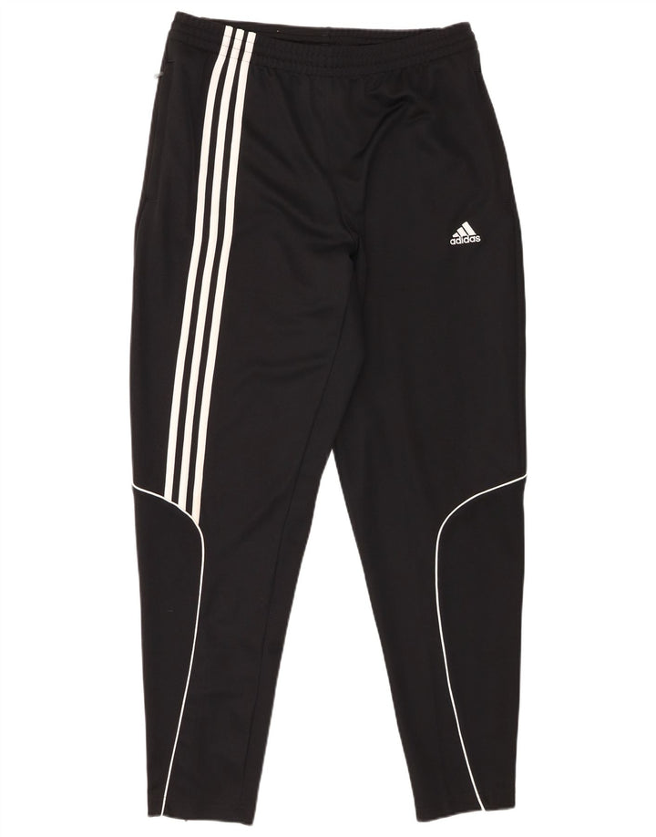 Adidas muške hlače od trenirke velike crne poliesterske