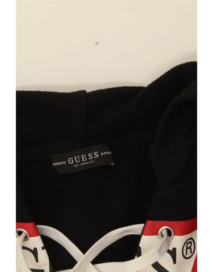 Ženska majica s kapuljačom Guess UK 14 srednje crna