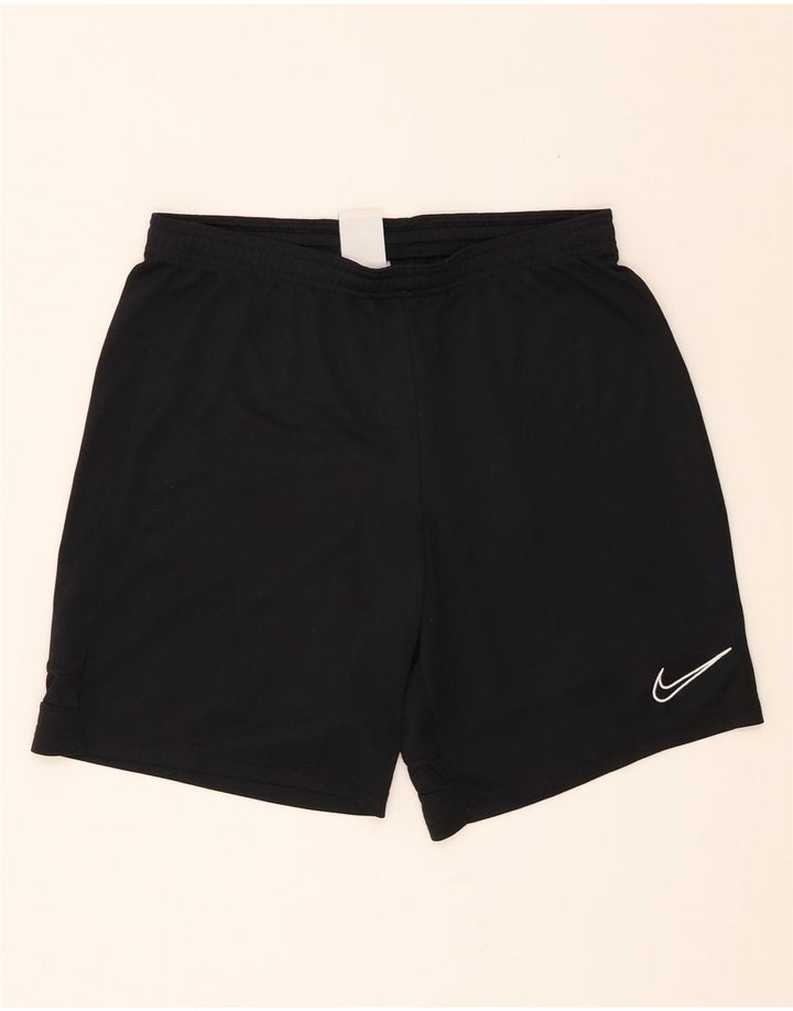 Nike muške Dri Fit sportske kratke hlače srednje crne boje od poliestera