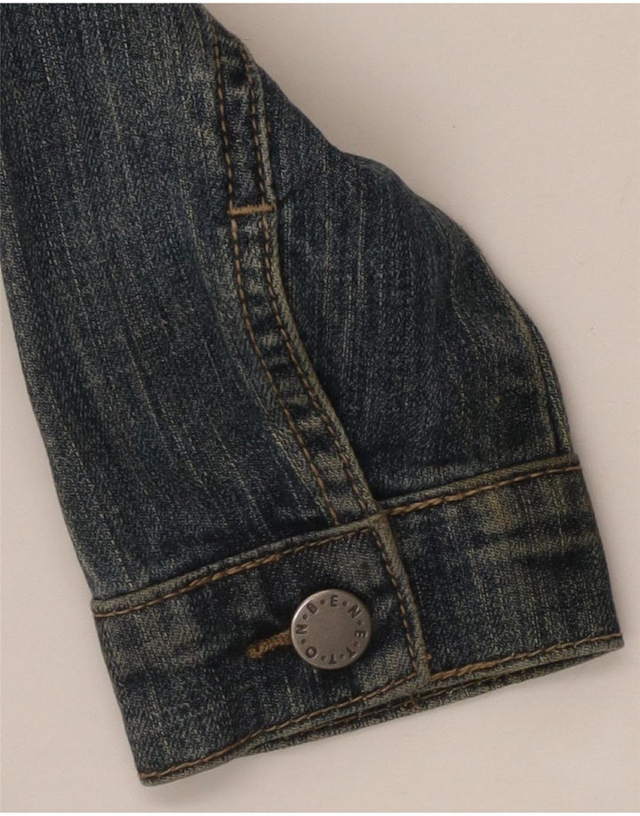 Benetton traper jakna za djevojčice 11-12 godina 2XL plavi pamuk