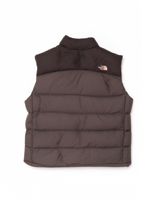 The North Face muška podstavljena jakna UK 42 XL sivi Colourblock najlon