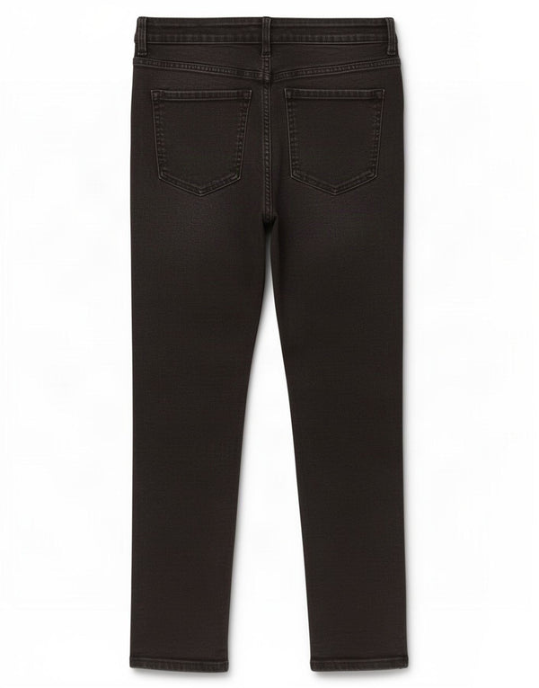 Marks & Spencer Ženske uske traperice UK 14 Large W32 L27 Crni pamuk