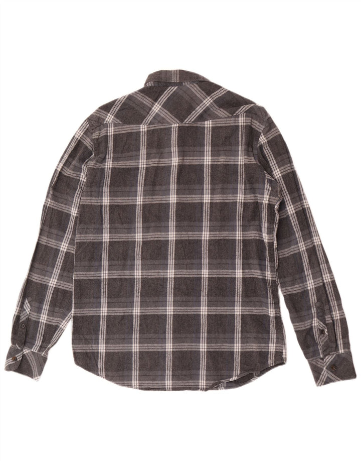 Billabong muška flanelska košulja, veliki sivi karirani pamuk