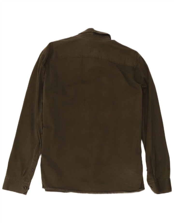 Muška košulja Ted Baker, veličina 5 XL, kaki pamuk