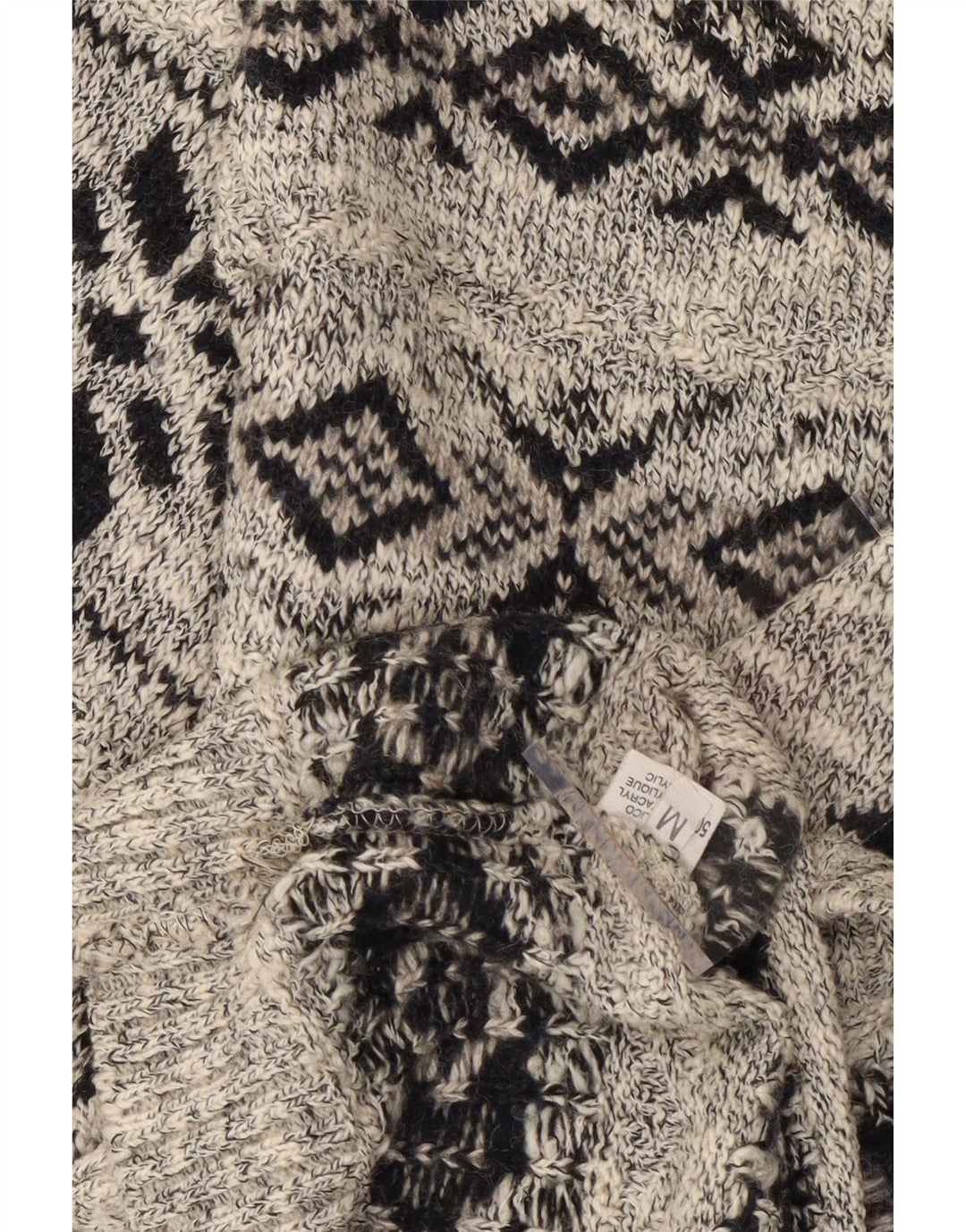 VINTAGE muški džemper s V-izrezom, srednje sivi, svijetlo vuneni