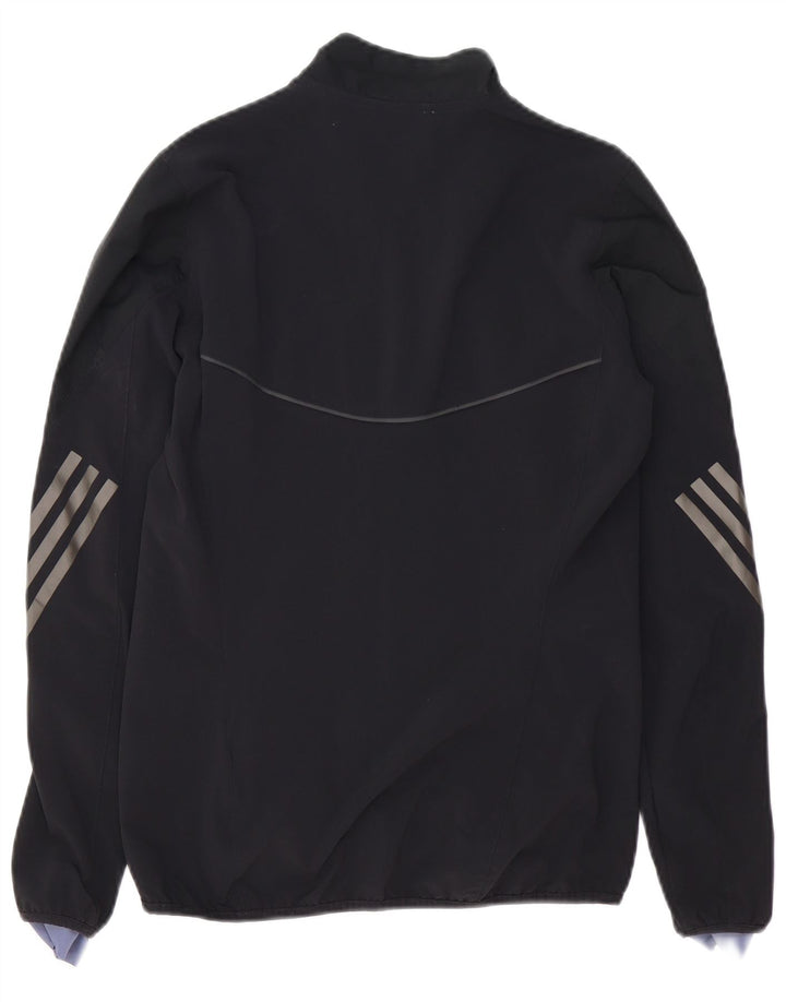 ADIDAS ženska gornja jakna za trčanje UK 10, mali crni poliester