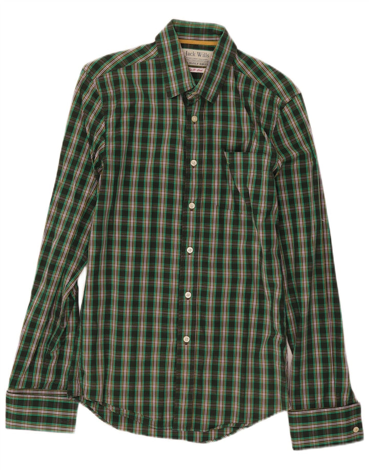 Jack Wills muška košulja XS zeleni karirani pamuk
