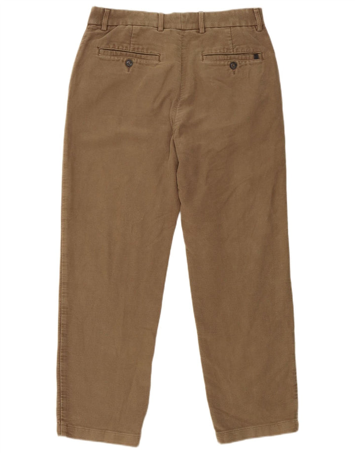 Marks & Spencer ženske obične chino hlače W32 L29 bež pamuk