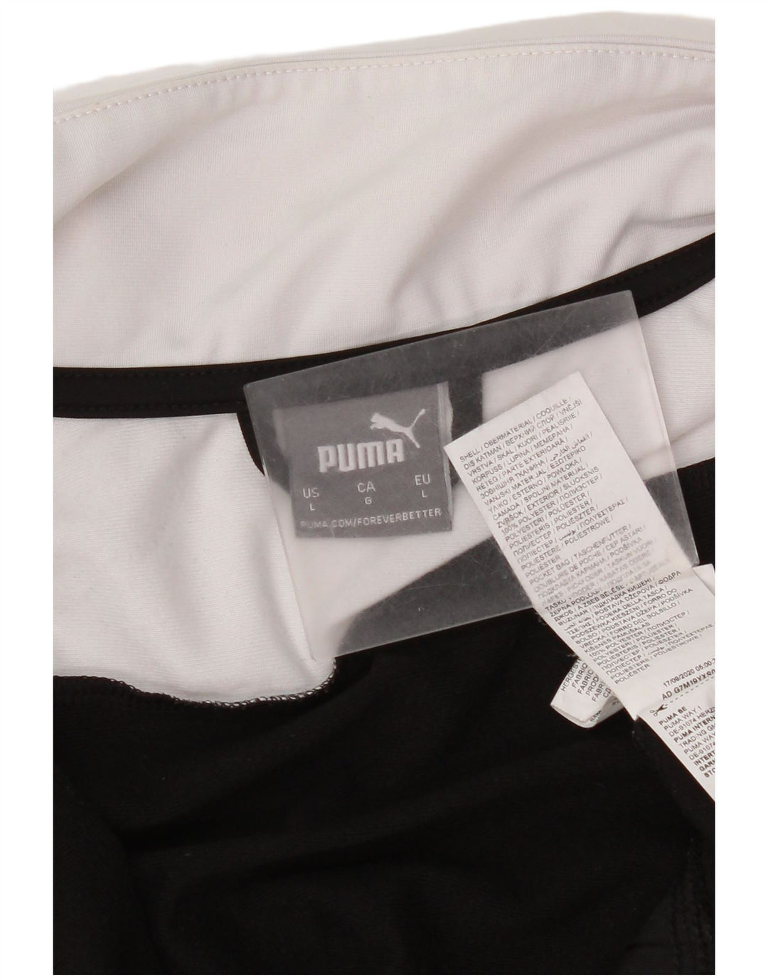 Puma muška gornja jakna trenirke Large Black Colourblock Poliester