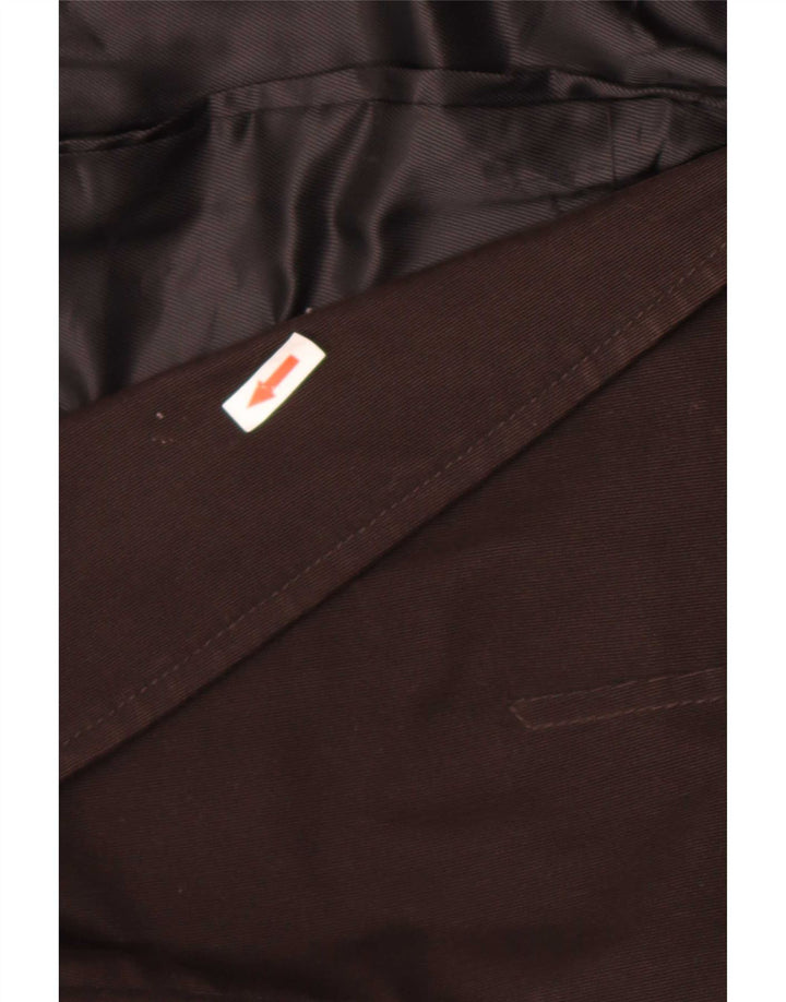 Zara muška vojna jakna s 2 gumba EU 54 XL smeđi pamuk