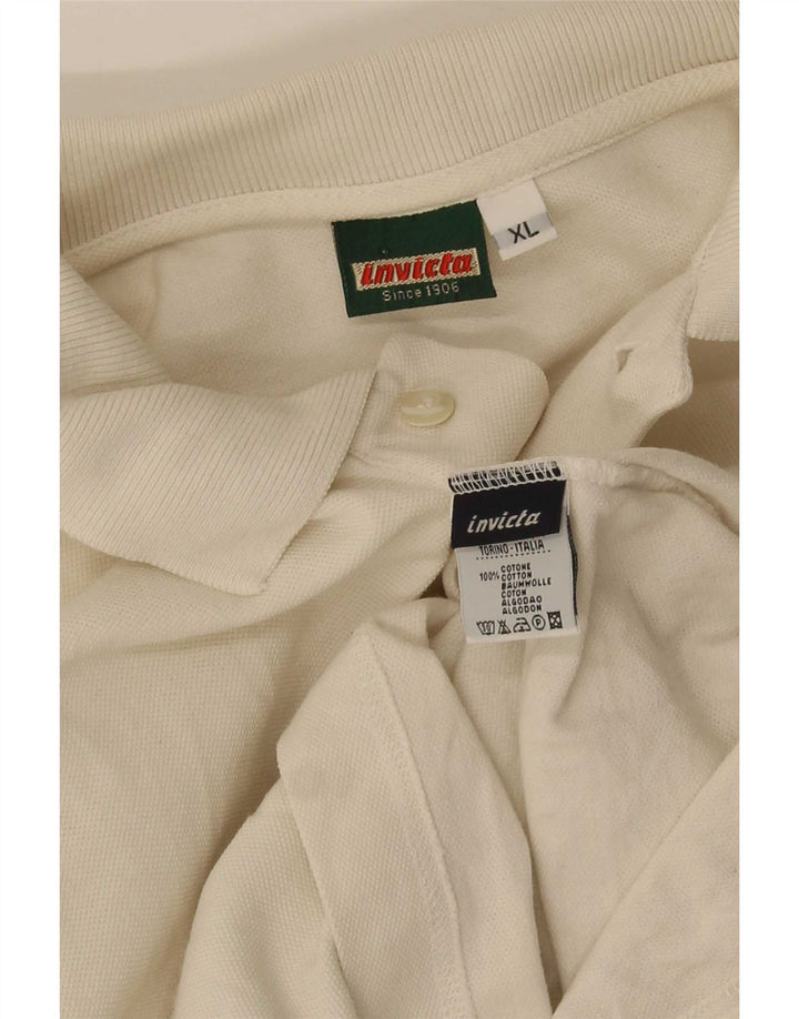 Invicta muška polo majica XL bijeli pamuk