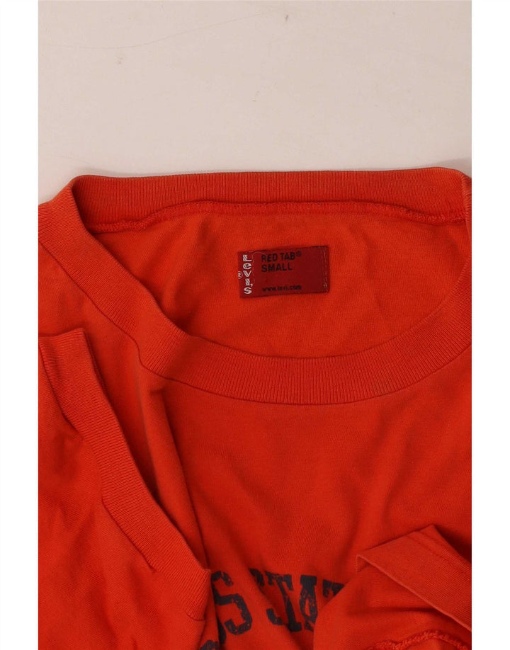Levi's muška majica s grafičkim motivima, mala narančasta