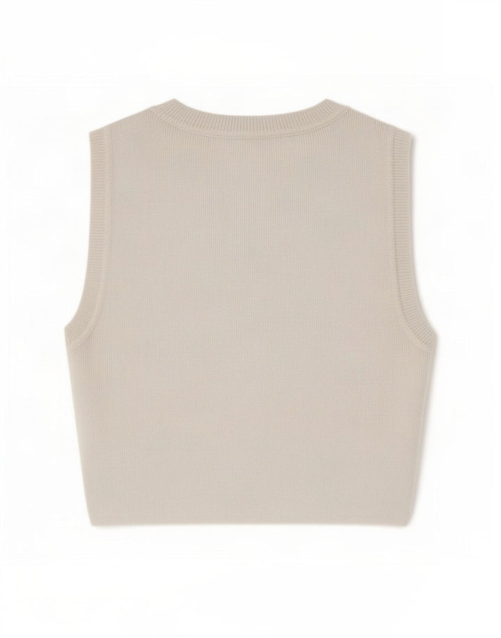 Zara ženski kratki prsluk UK 8 Small White