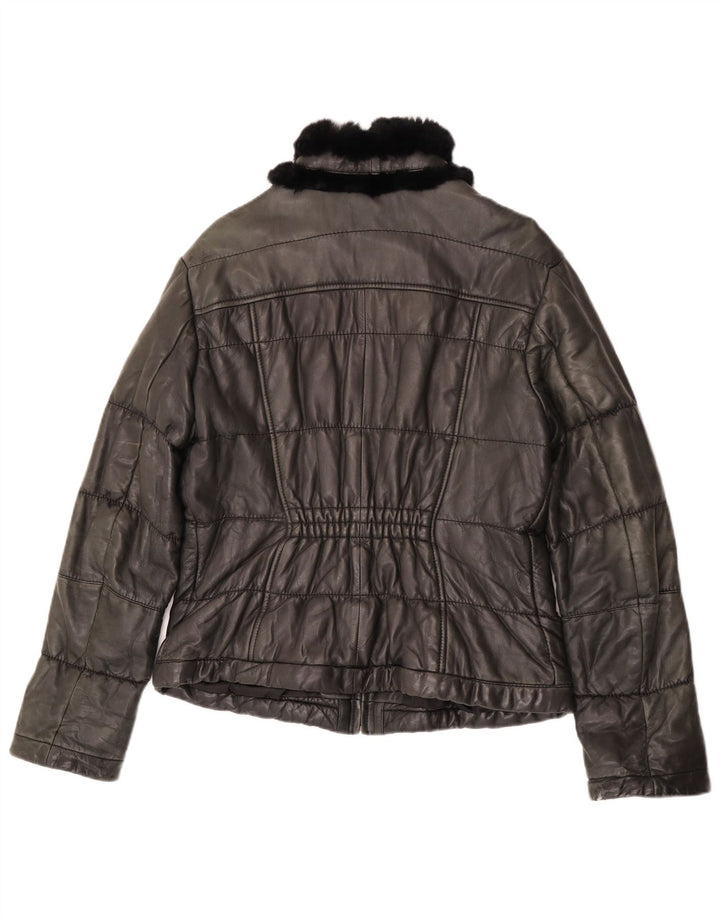 Bata and More Ženska kožna jakna IT 48 XL siva koža