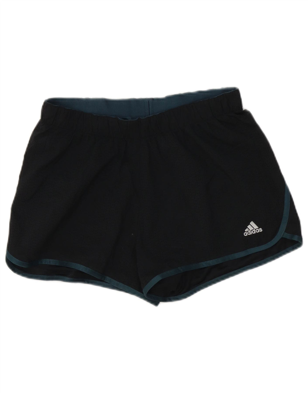 Adidas ženske sportske kratke hlače UK 10 male crne poliesterske