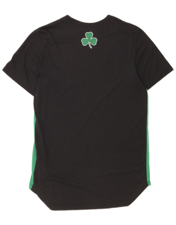 Nike muška majica kratkih rukava Boston Celtics Graphic, srednji crni poliester