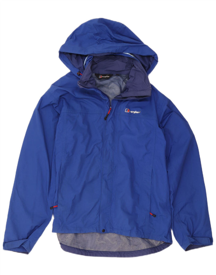 Berghaus muška kišna jakna s kapuljačom UK 40 Large Blue Polyamide