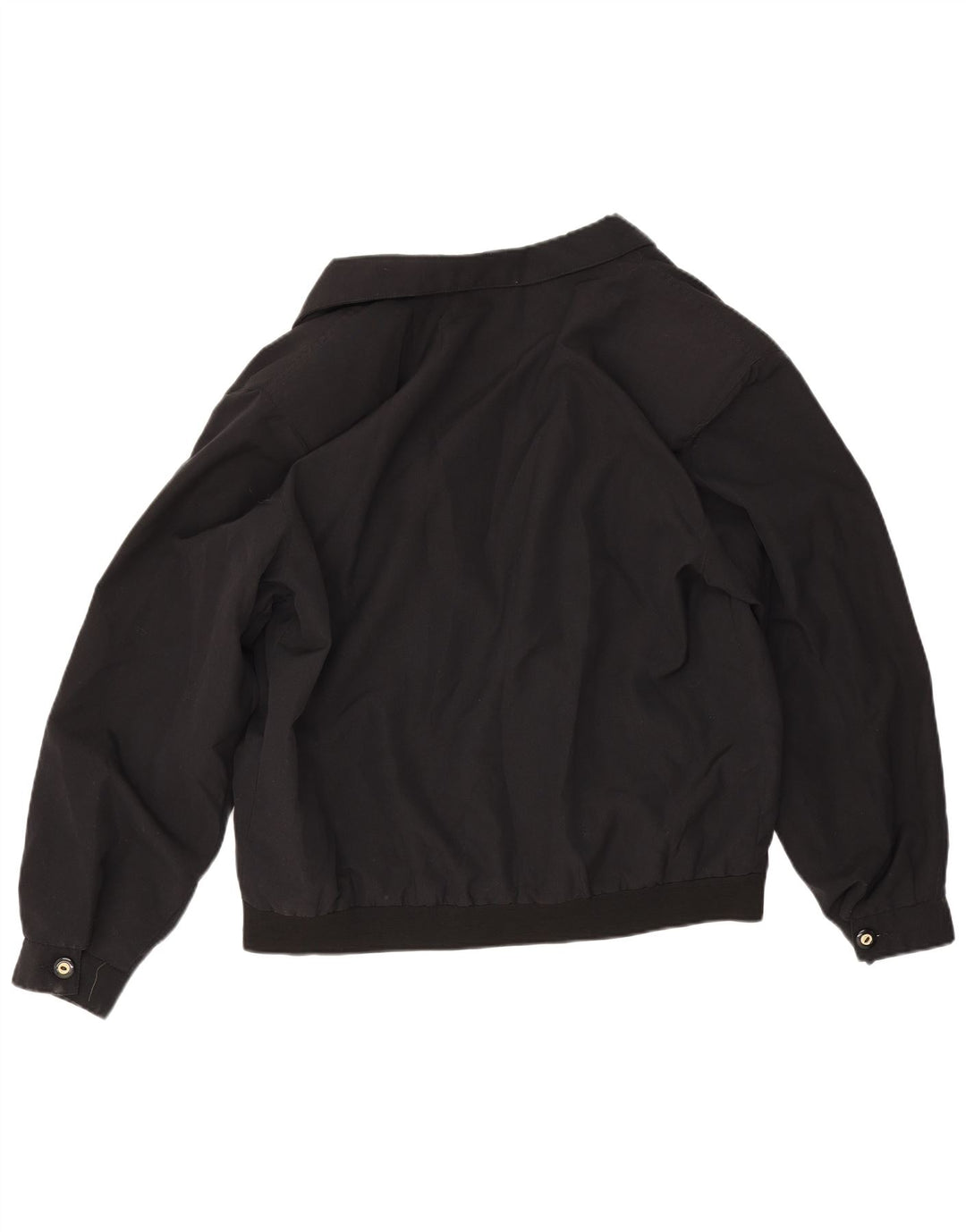 Vintage muška bomber jakna Veliki crni pamuk