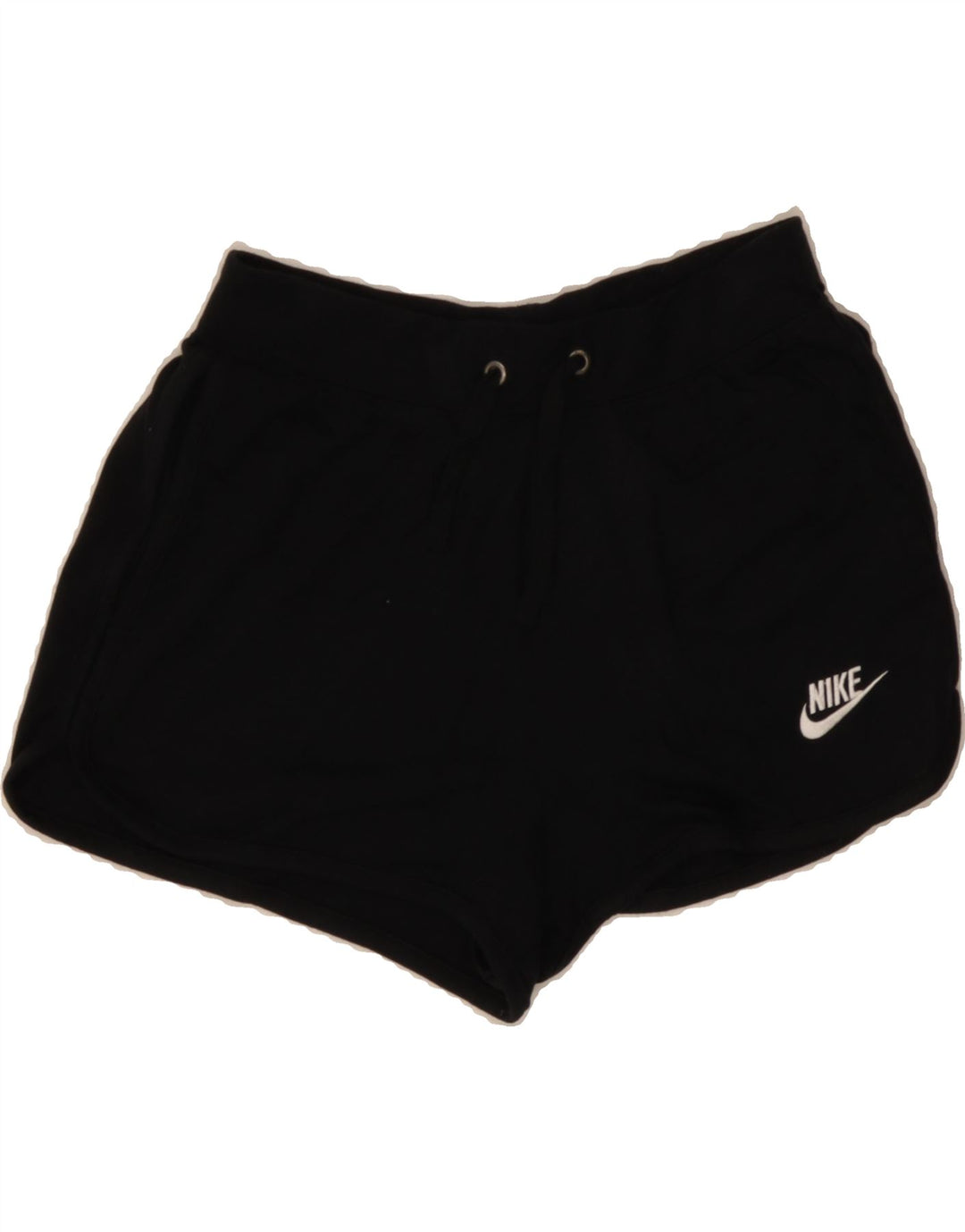NIKE Womens Sport Shorts UK 6 XS  Black Polyester Vintage Nike and Second-Hand Nike from Messina Hembry 