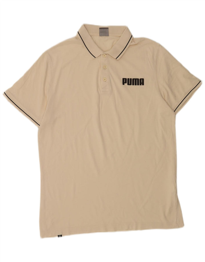 Puma muška polo majica Large Beige