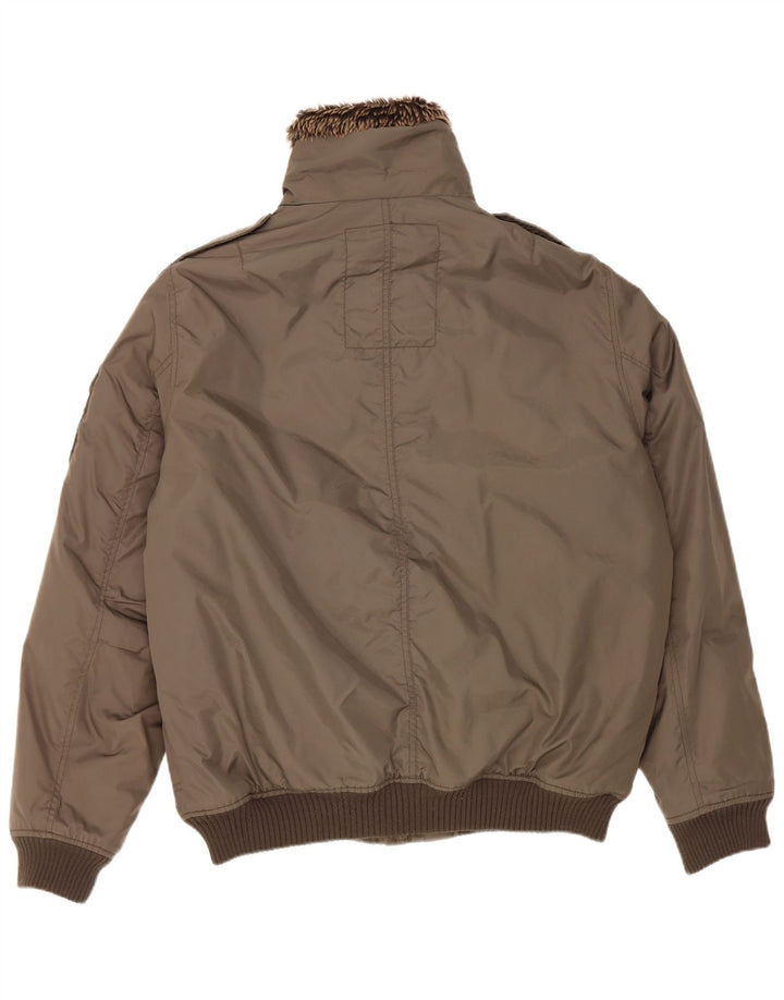 Celio muška vojna bomber jakna UK 42 XL kaki najlon