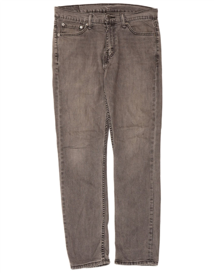 Levi's muške 511 uske traperice W33 L32 sivi pamuk