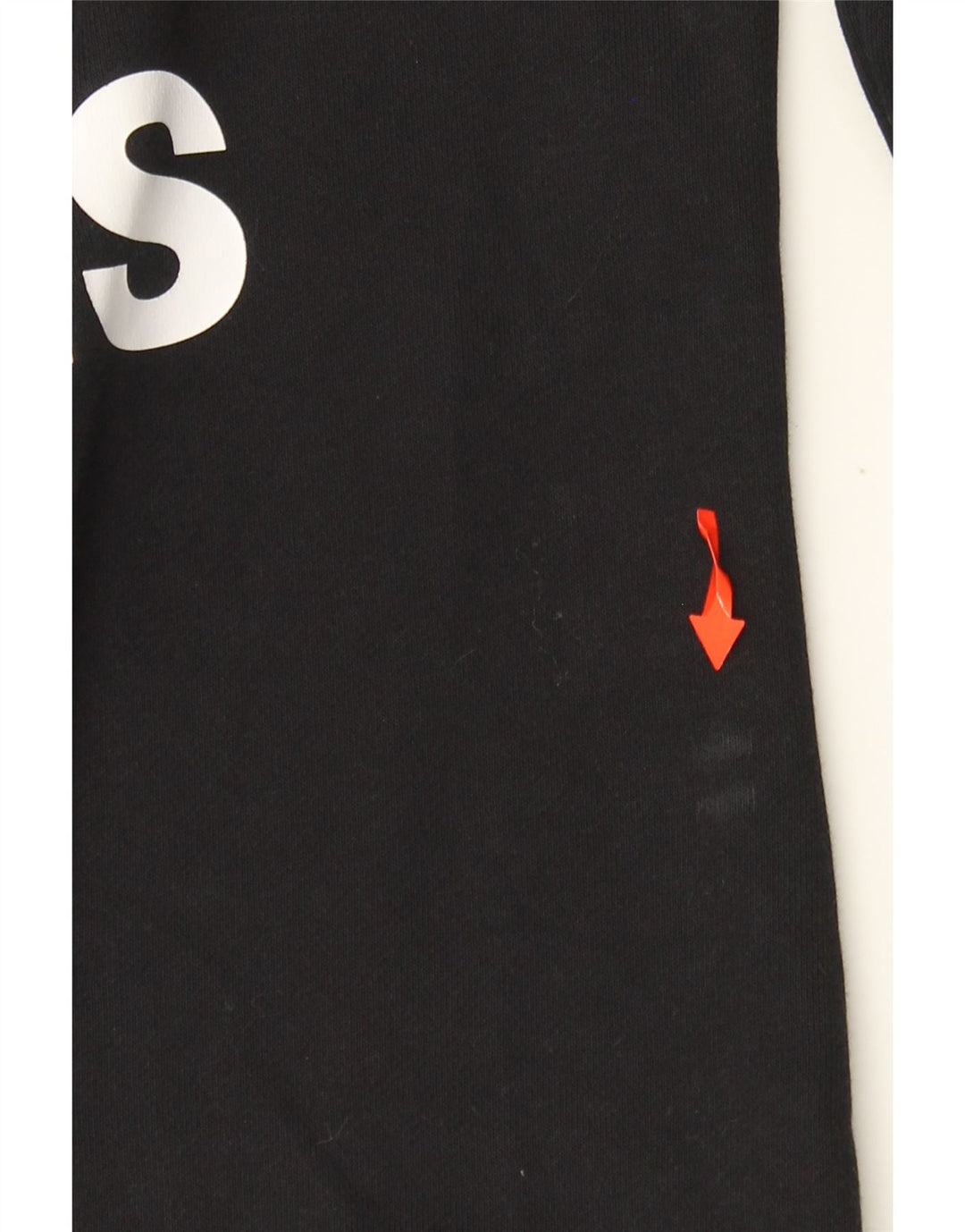 ADIDAS ženski džemper s grafičkim motivima UK 12/14 srednje crni pamuk