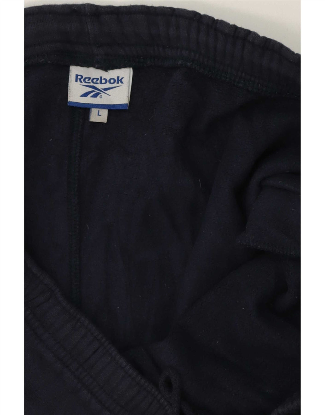 Reebok muške hlače za trenirku, velike tamnoplave pamučne