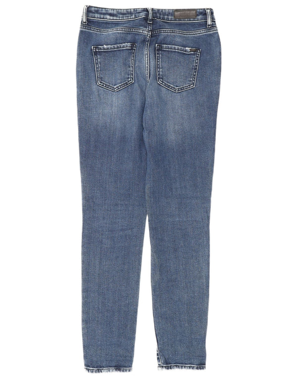 Armani Exchange ženske super uske traperice W28 L30 plavi pamuk