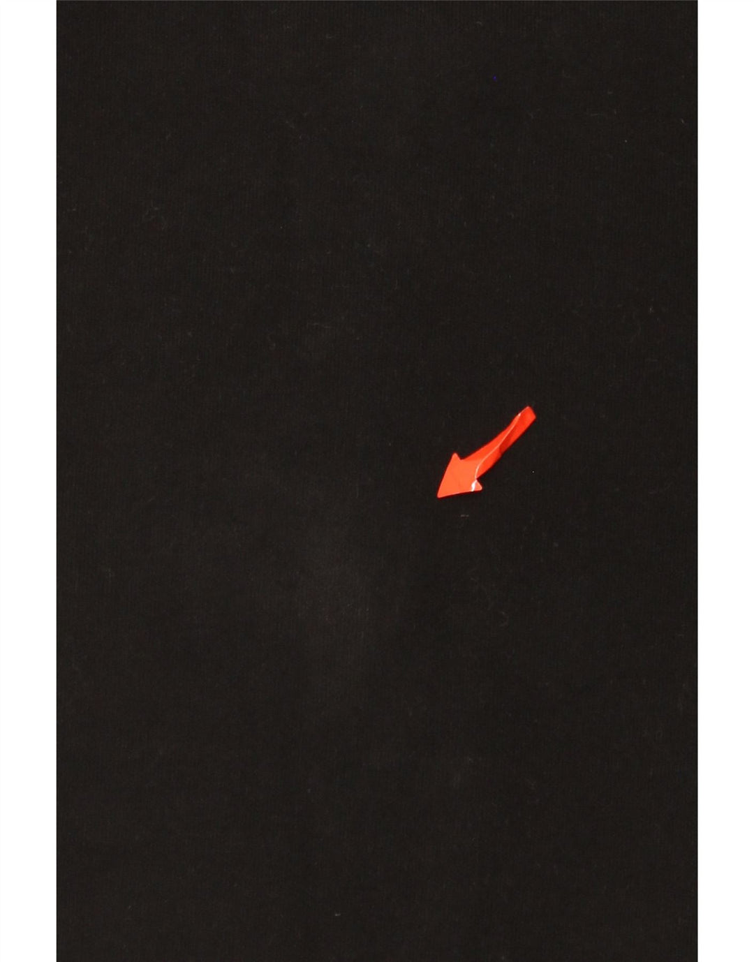 Zara ženska majica kratkih rukava s patentnim izrezom UK 14 srednje crni pamuk