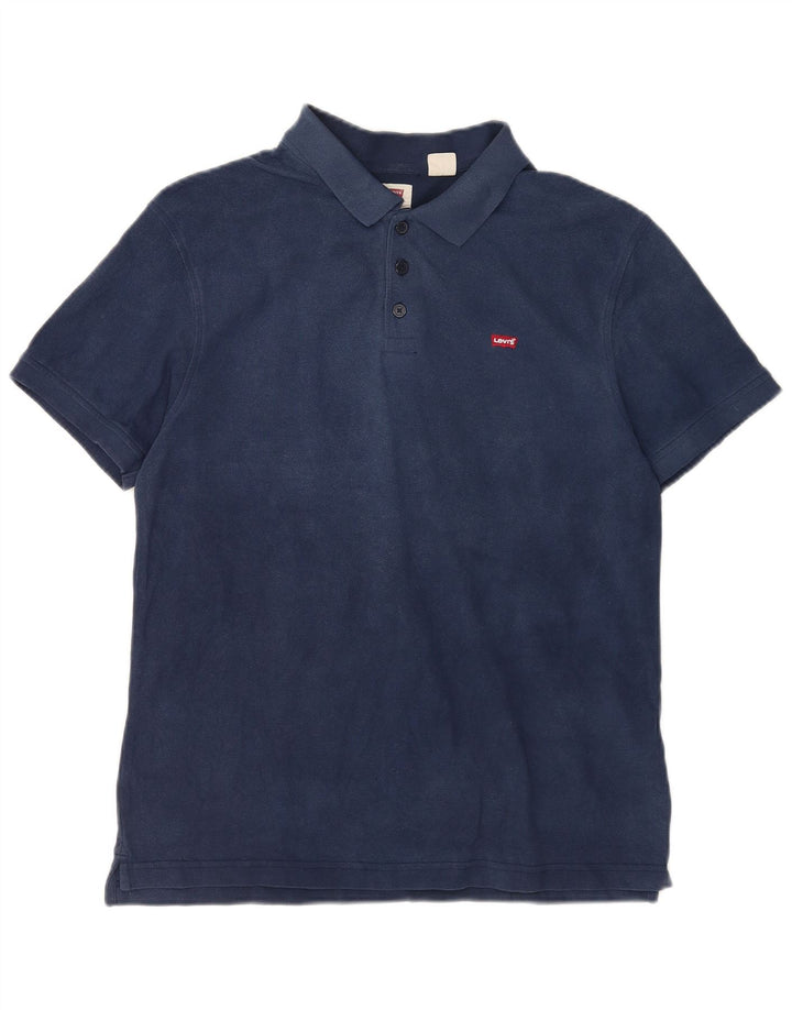Levi's standardna muška polo majica velika tamnoplava pamuk