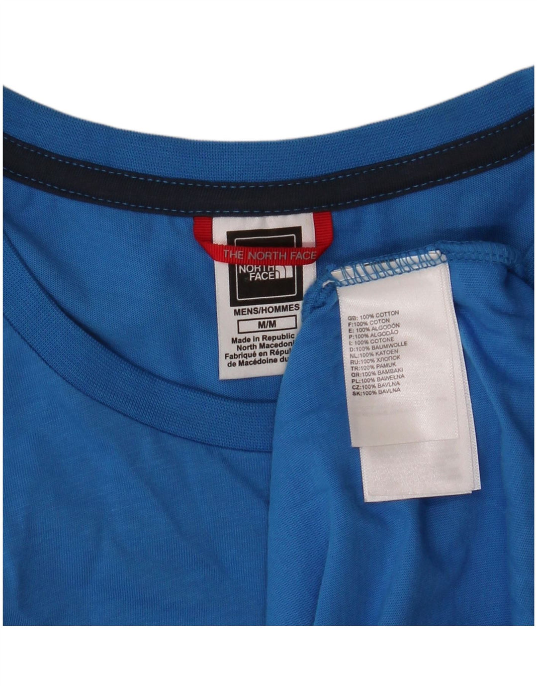 The North Face Muška majica kratkih rukava s grafičkim motivima Srednje plavi pamuk