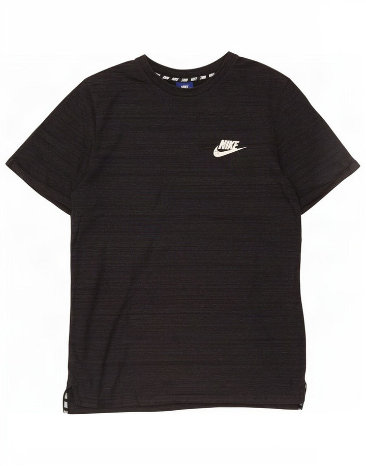 Nike Muška majica kratkih rukava Mala Siva Flected