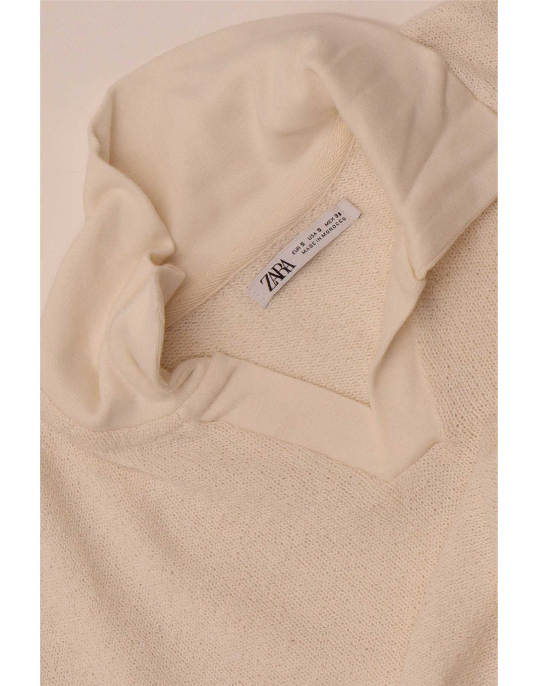 Zara muška polo majica Small Off White