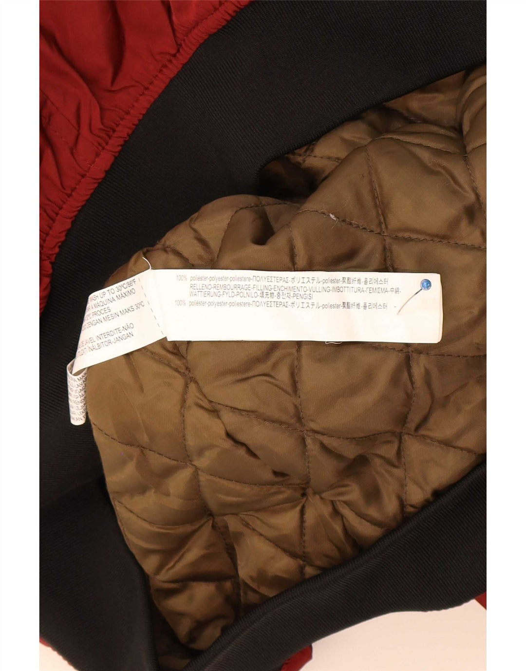 Zara muška bomber jakna UK 44 2XL poliester crvene boje