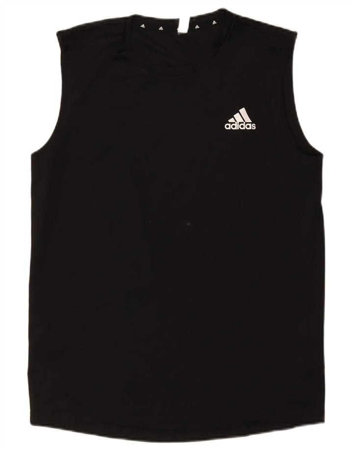 Adidas muški Aeroready gornji dio prsluka srednji crni poliester