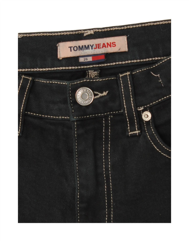 Tommy Hilfiger ženske traper kratke hlače W26 male crne