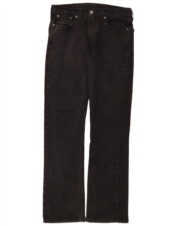 Levi's muške 527 Bootcut traperice W30 L32 crni pamuk