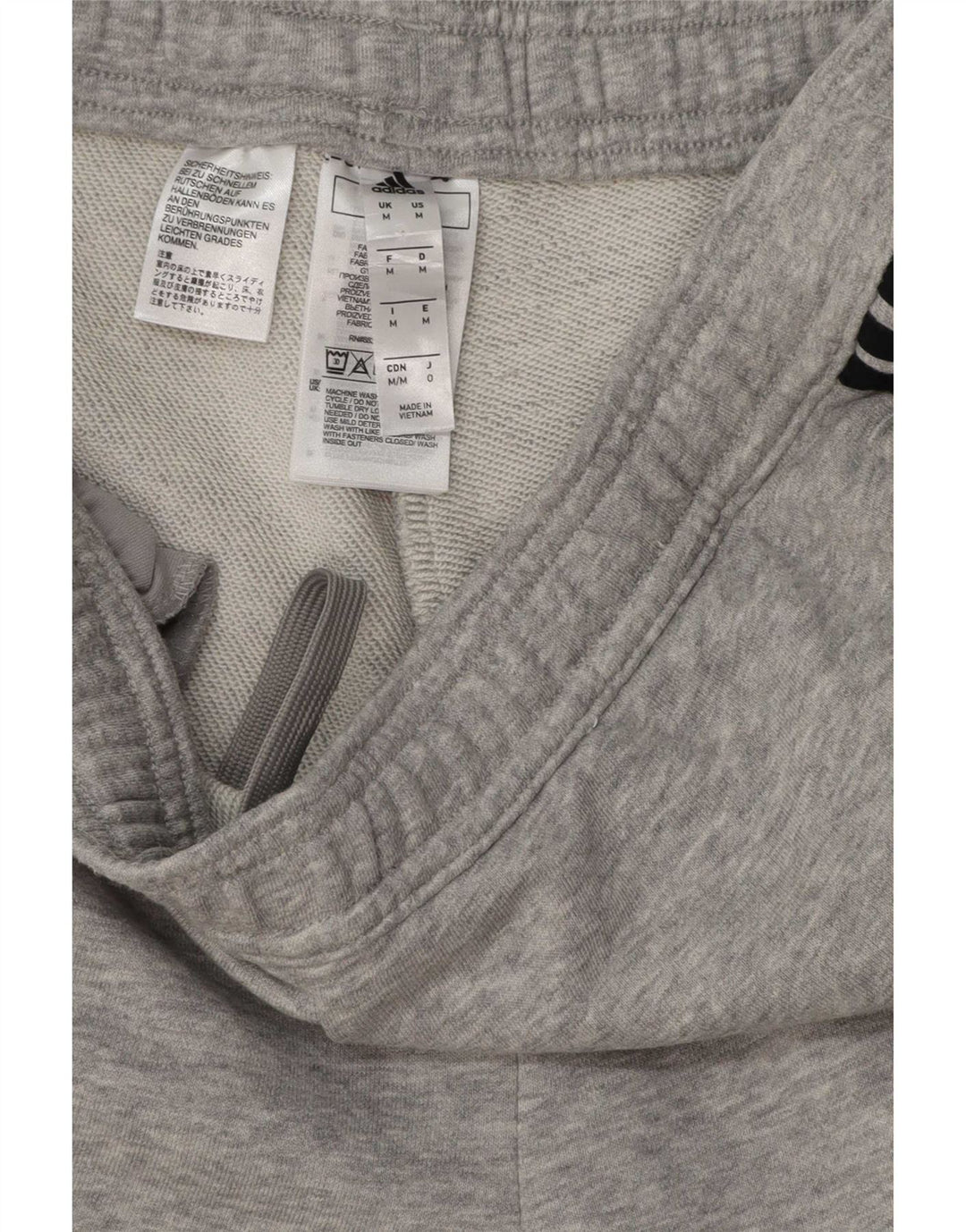 Adidas muške trenirke srednje sive pamučne hlače