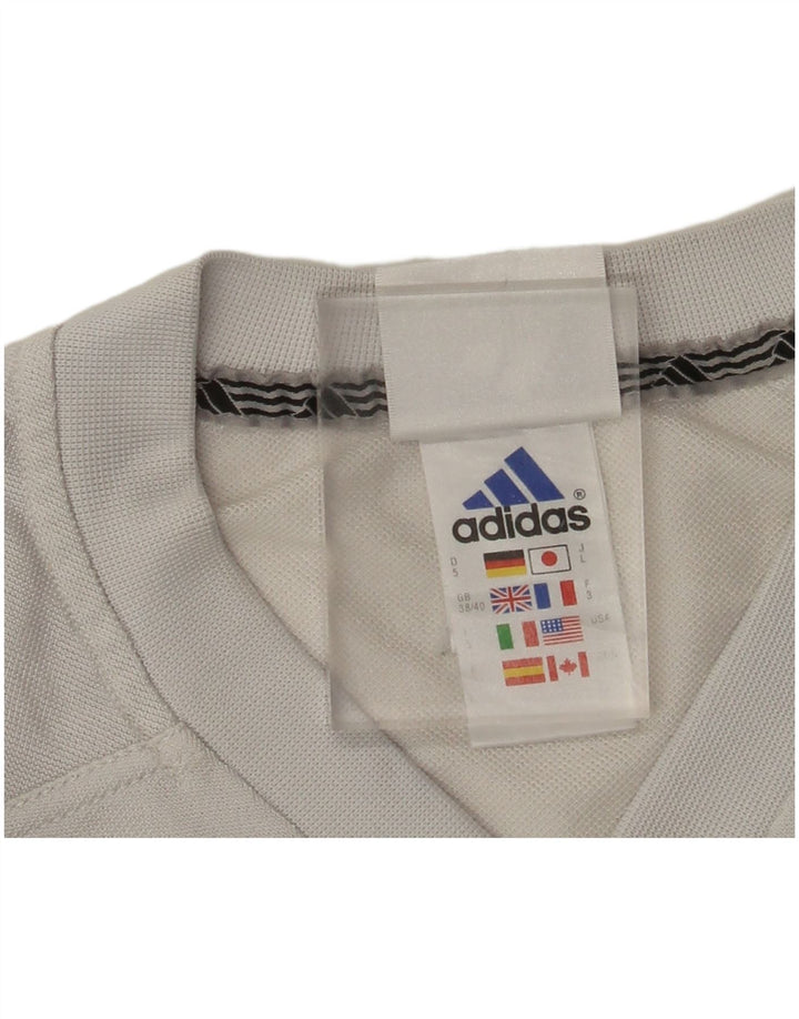 Adidas muška majica kratkih rukava UK 38/40 srednje sivi poliester