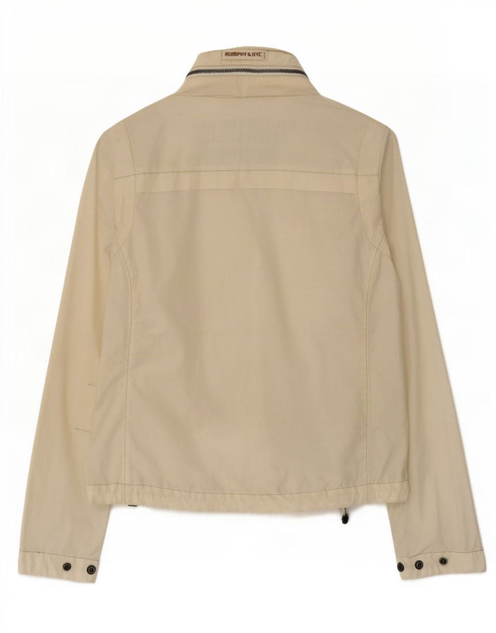 Murphy & Nye ženska bomber jakna s kapuljačom UK 10 Small Off White Cotton