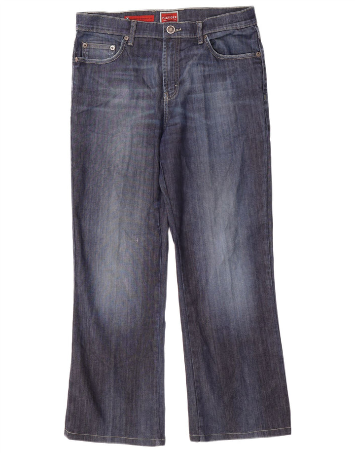 Muške traperice Tommy Hilfiger Bootcut W34 L29 tamnoplavi pamuk
