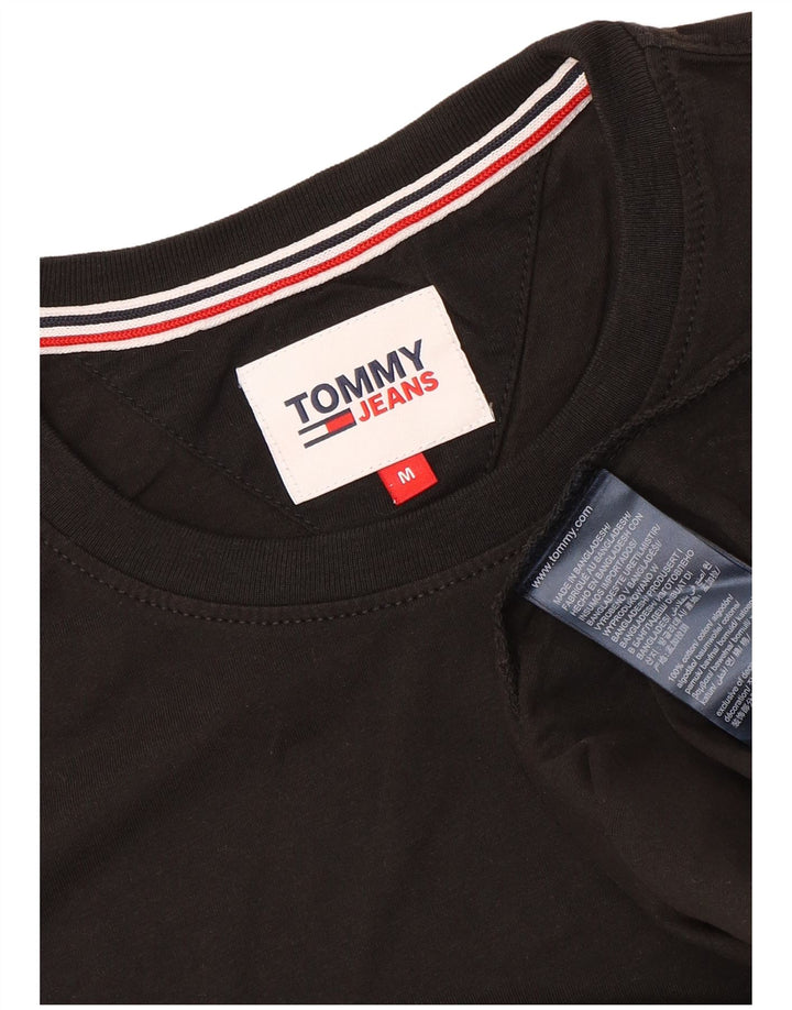 TOMMY HILFIGER Muška majica kratkih rukava Srednji crni pamuk